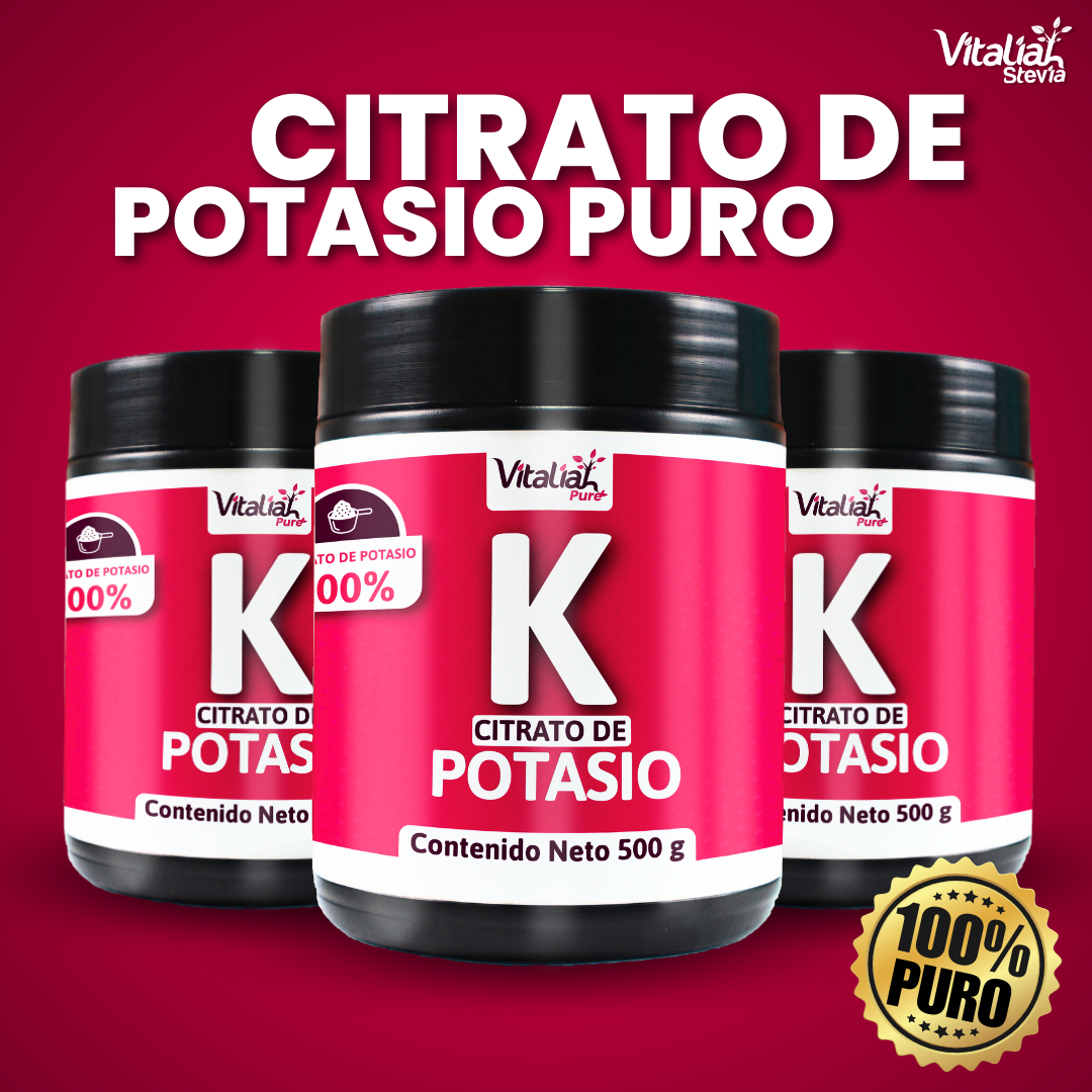 CITRATO DE POTASIO PURO 500 G