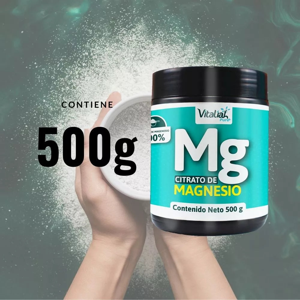 CITRATO DE MAGNESIO 100% PURO 500 G